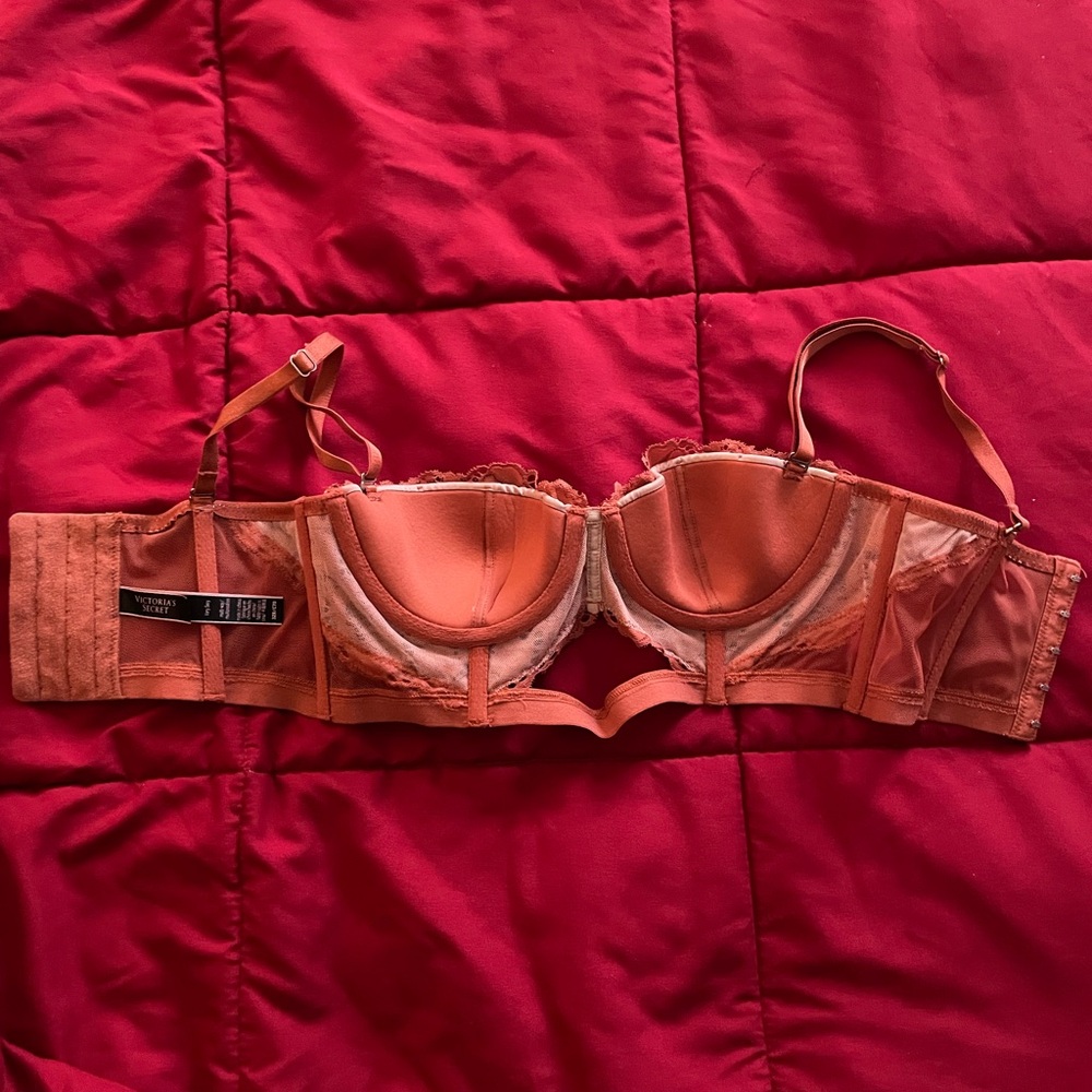 Victoria's Secret Lace Bralette in Rust 32B - Picture 9 of 12